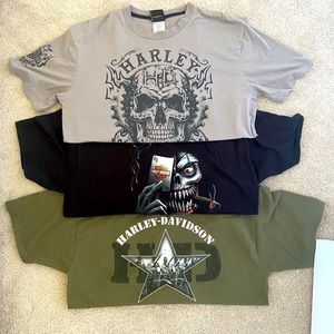 Oversized Harley Davidson T Shirt Bundle